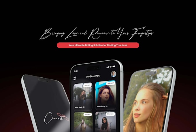 develop an ai dating app or tinder clone for android and ios
